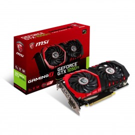 Carte Graphique MSI Nvidia GeForce GTX 1050 Ti GAMING X 4 Go DDR5/OC