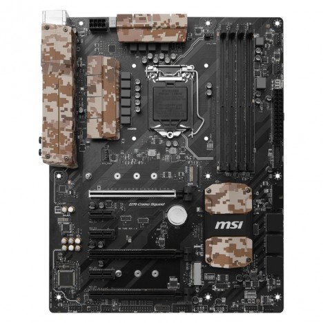 Carte Mère MSI Z270 CAMO SQUAD | Socket Intel 1151 (KABYLAKE) Carte Mère MSI Z270 CAMO SQUAD | Socket Intel 1151 (KABYLAKE)