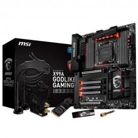 Carte Mère MSI X99A GODLIKE GAMING Carbon | Socket Intel 2011-V3 Carte Mère MSI X99A GODLIKE GAMING Carbon | Socket Intel 2011-V3