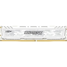 Barrette Mémoire Ballistix Sport LT White 8 Go DDR4 2400 MHz CL16 DR