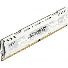 Barrette Mémoire Ballistix Sport LT White 8 Go DDR4 2400 MHz CL16 DR