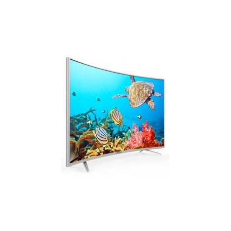 TÉLÉVISEUR VEGA MAXWELL LED 55" CURVED SMART 4K / WIFI / ANDROID / Silver image 0