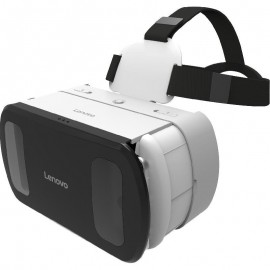 Casque VR Lenovo Masque de réalité 3D / Blanc Casque VR Lenovo Masque de réalité 3D / Blanc