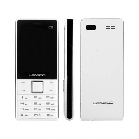 Téléphone Portable LEAGOO-C6-WHITE