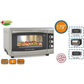 Four électrique STARONE 50 L / 650 W / Inox