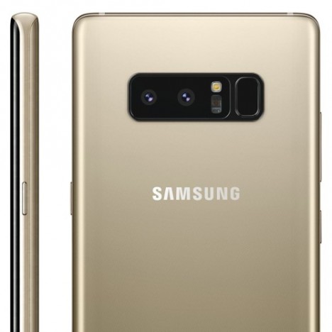 Slide  #1 Smartphone SAMSUNG Galaxy Note 8 -GOLD