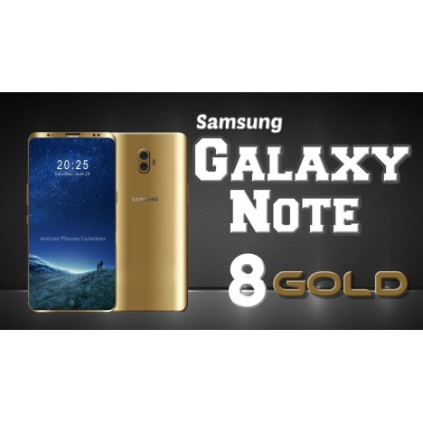 Slide  #2 Smartphone SAMSUNG Galaxy Note 8 -GOLD