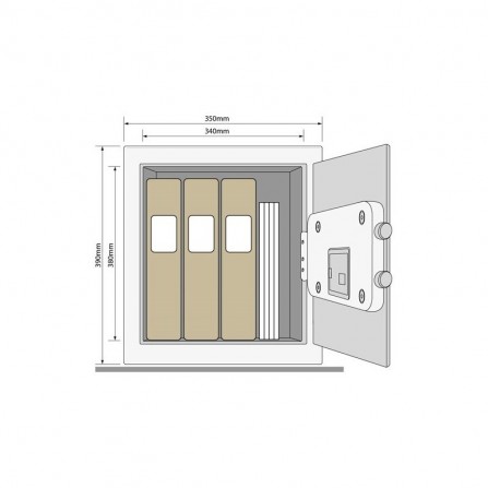 Coffre Fort YSV390DB1 NET 2