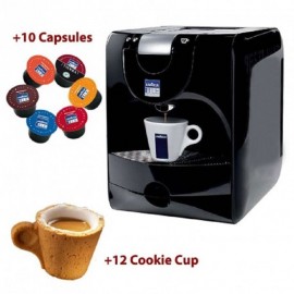Pack LAVAZZA LB951+10 Capsules+12 Cookie Cup