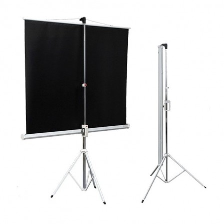 ECRAN DE PROJECTION MOBILE TRIPIED 177*177 2
