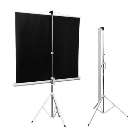 ECRAN DE PROJECTION MOBILE TRIPIED 177*177