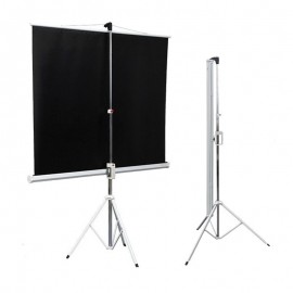 ECRAN DE PROJECTION MOBILE TRIPIED 177*177