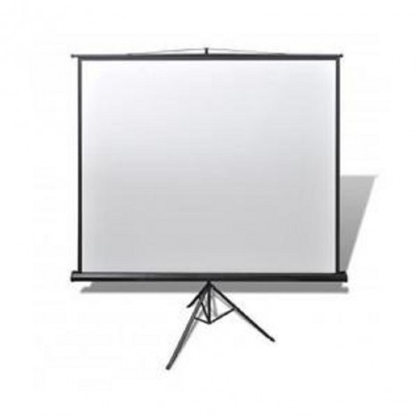 ECRAN DE PROJECTION MOBILE TRIPIED 199*199