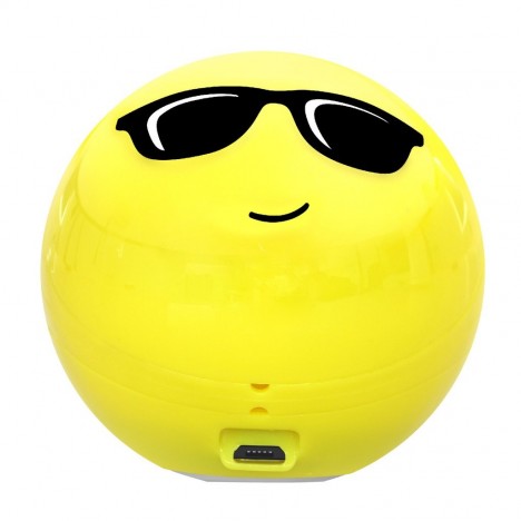 Haut Parleur Sans Fil Bluetooth Promate CoolClassic Cool Emoji