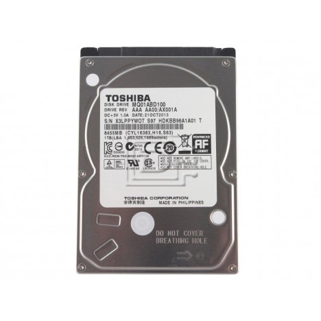 Disque dur Interne 2.5" Toshiba MQ01ABD100 / 1 To