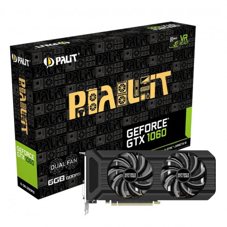 Carte Graphique Palit GeForce GTX 1060 Dual / 6 Go