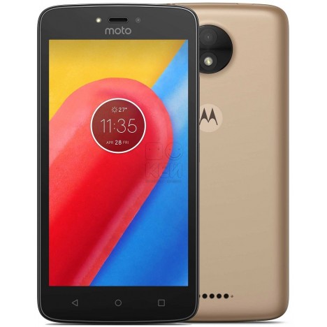Slide  #1 Smartphone Motorola Moto C / 4G / Gold + 3 Mois IPTV
