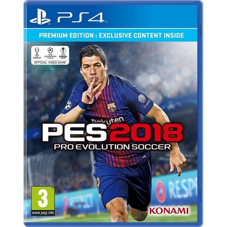Jeux PS4 PES 2018 image 0