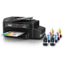IMPRIMANTE MULTIFONCTION COULEUR 4EN1 À RÉSERVOIR INTÉGRÉ EPSON RECTO-VERSO L655 / GARANTIE 3 ANS
