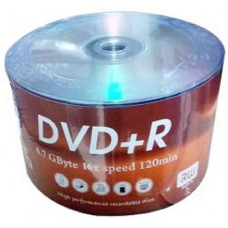 BOBINE 50X DVD+R 16X 4.7GB IMPRIMABLE