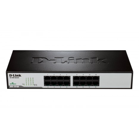 Switch D-Link 16 ports 10/100Mbps Base-T