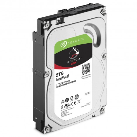 Disque Dur Interne 3.5" Seagate IronWolf 2 To