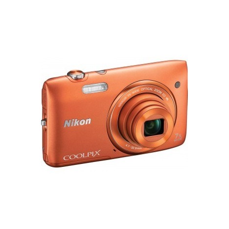 Appareil Photo Nikon Coolpix S3500 Orangé