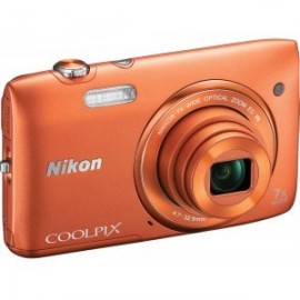 Appareil Photo Nikon Coolpix S3500 Orangé Appareil Photo Nikon Coolpix S3500 Orangé