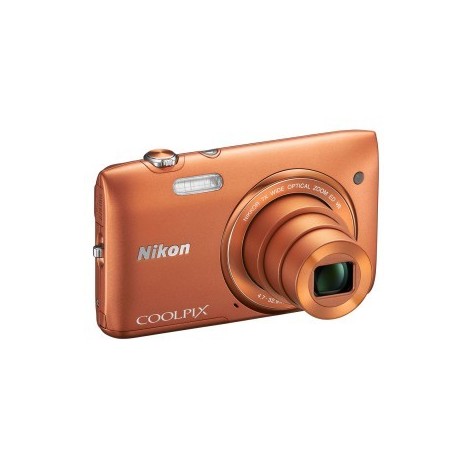 Appareil Photo Nikon Coolpix S3500 Orangé Appareil Photo Nikon Coolpix S3500 Orangé