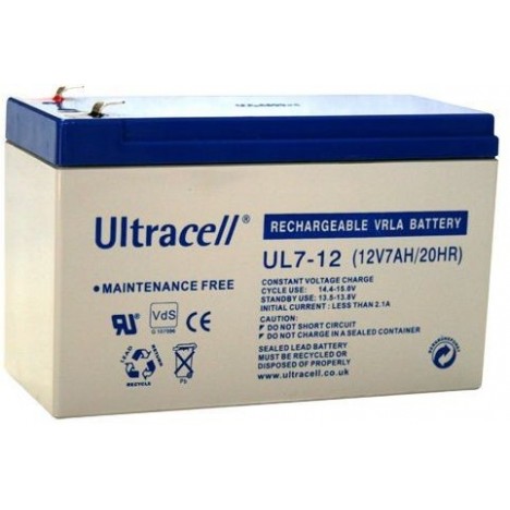 Battrie Ultracel 12v-7 Ah
