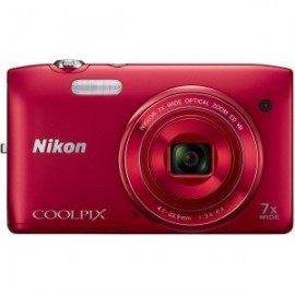 Appareil Photo Nikon Coolpix S3500 Rouge Appareil Photo Nikon Coolpix S3500 Rouge