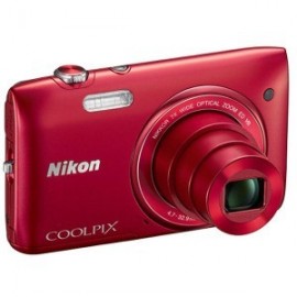 Appareil Photo Nikon Coolpix S3500 Rouge Appareil Photo Nikon Coolpix S3500 Rouge