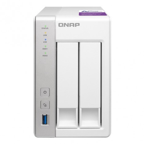 SERVEUR NAS 2 BAIES QNAP TS-231P / 2TO