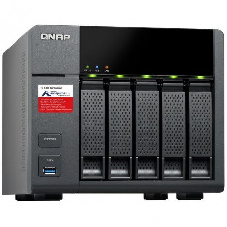 SERVEUR NAS 5 BAIES QNAP TS-531P / 2G