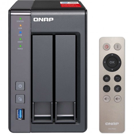 SERVEUR NAS 2 BAIES QNAP TS-251+2G / 2TO