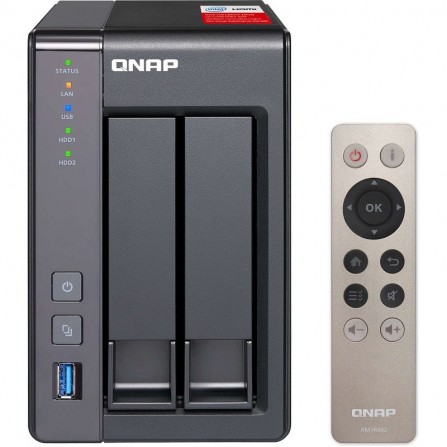 SERVEUR NAS 2 BAIES QNAP TS-251+2G / 4TO
