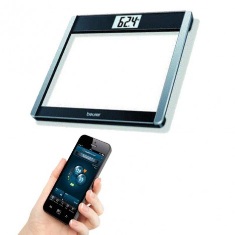 Pèse Personne Connecté BEURER GS485 180 Kg /Bluetooth