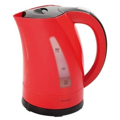 Bouilloire électrique LIVOO 2200 Watt 1,7L - Rouge (DOM298RN)