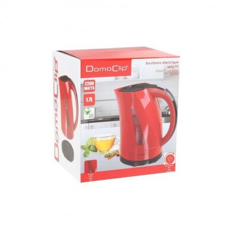 Bouilloire électrique LIVOO 2200 Watt 1,7L - Rouge (DOM298RN) 2