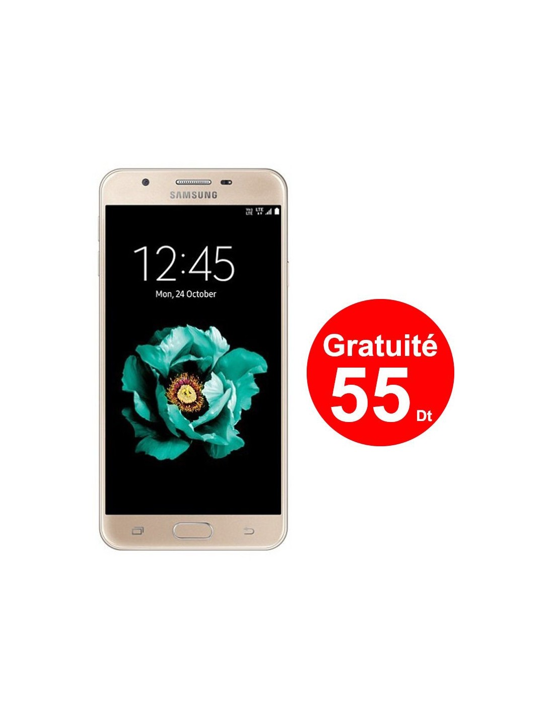 Téléphone Portable Samsung Galaxy J5 Prime / 4G / Gold + 3 Mois IPTV +55Dt gratuite image 0