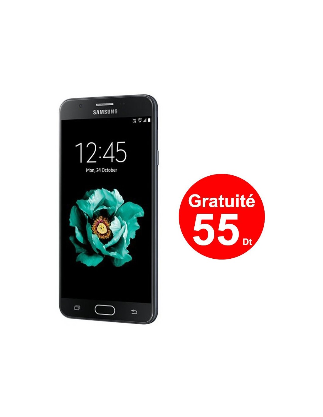 Téléphone Portable Samsung Galaxy J5 Prime / 4G / Noir + 3 Mois IPTV + 55Dt Gratuite image 0