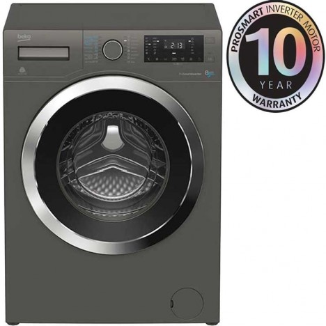 Lavante Séchante BEKO 8 KG Silver HTV8733XCOM