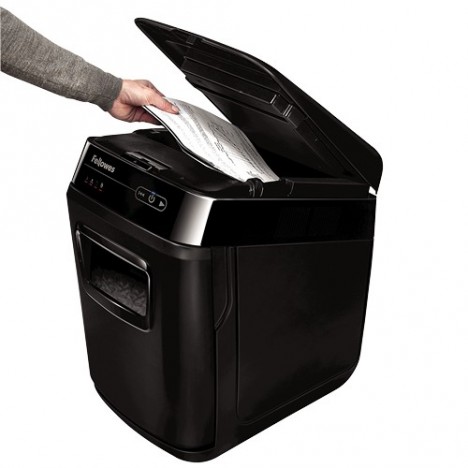 Destructeur AutoMax 150C FELLOWES - Noir (FEL-DEST27) Destructeur AutoMax 150C FELLOWES - Noir (FEL-DEST27)