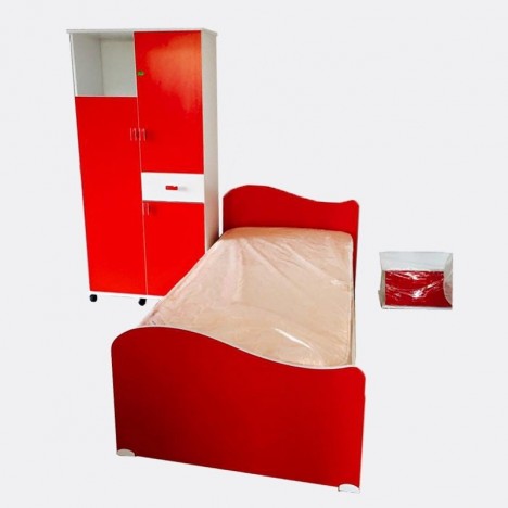 Chambre d'enfant Rouge ch-002