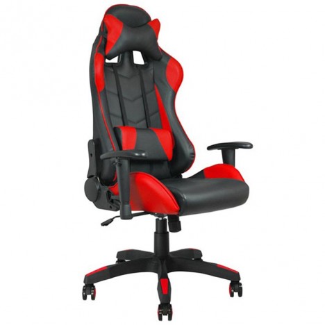 Fauteuil Gaming Pilot Noir/Rouge