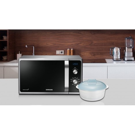 Four micro-ondes SAMSUNG Silver 23 L MS23F301EFS Four micro-ondes SAMSUNG Silver 23 L MS23F301EFS