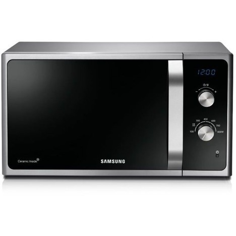Four micro-ondes SAMSUNG Silver 23 L MS23F301EFS