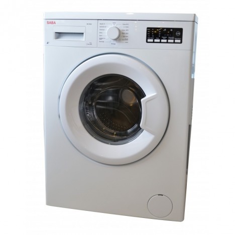 Lave linge Automatique SABA 8KG Blanc 1000 Trs WE1054 image 0