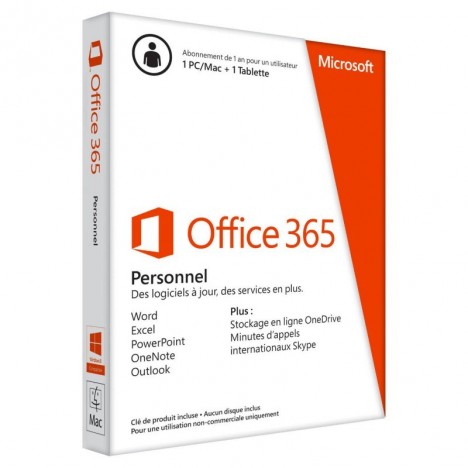 MICROSOFT OFFICE 365 Personnel 32/64 Français QQ2-00600