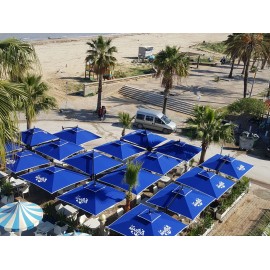 Parasol Quadruple Excentré BARBADOS 36m² P-BARBADOS-QE36